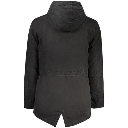 U.S. Grand Nero Polyester Heren Parka Jas