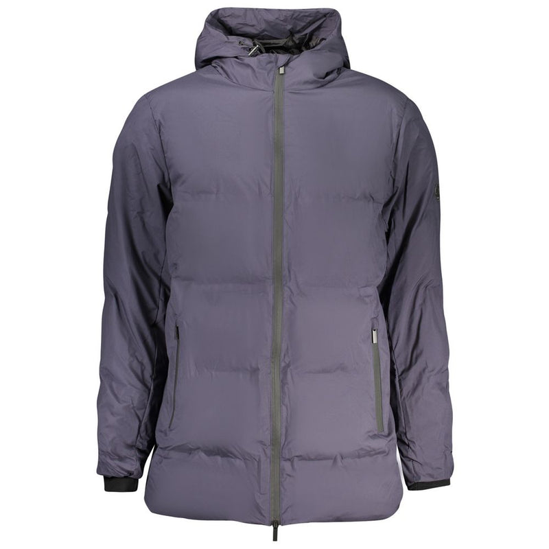 U.S. Grand Blue Polyester Men's Jacket