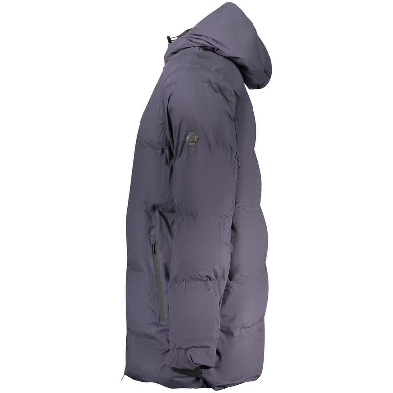 U.S. Grand Blue Polyester Men's Jacket