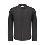 U.S. Grand Black Cotton Men's Shirt - Stylish & Sophisticated