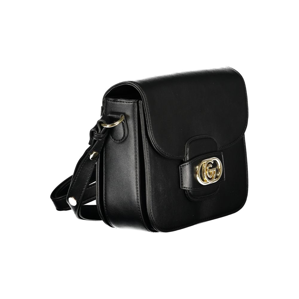Gabriella G By Gabriella Gucci Ketty Bag - Black Polyurethane Handbag