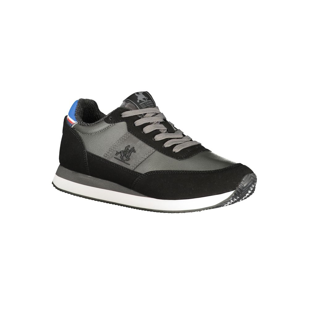 U.S. Grand Black Polyurethane Men Sneaker