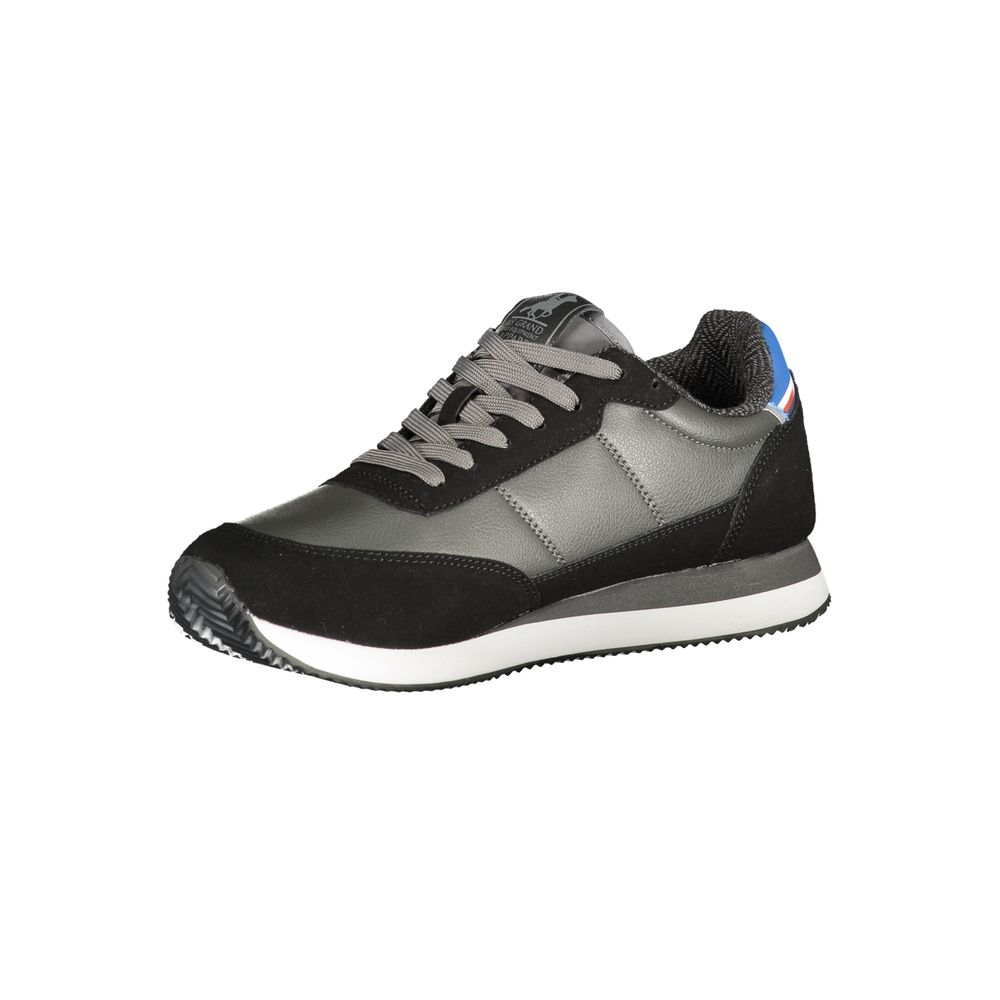U.S. Grand Black Polyurethane Men Sneaker