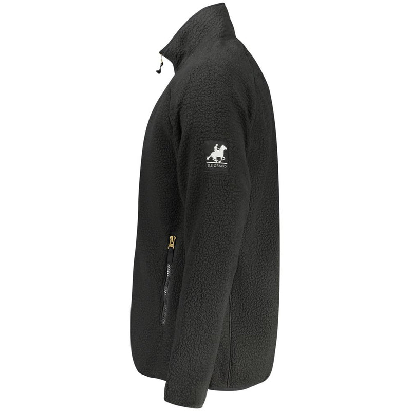 U.S. Grand Zwart Polyester Sweatshirt voor heren