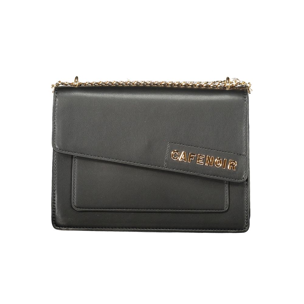 Cafenoir Black Polyethylene Handbag - Stylish and Functional