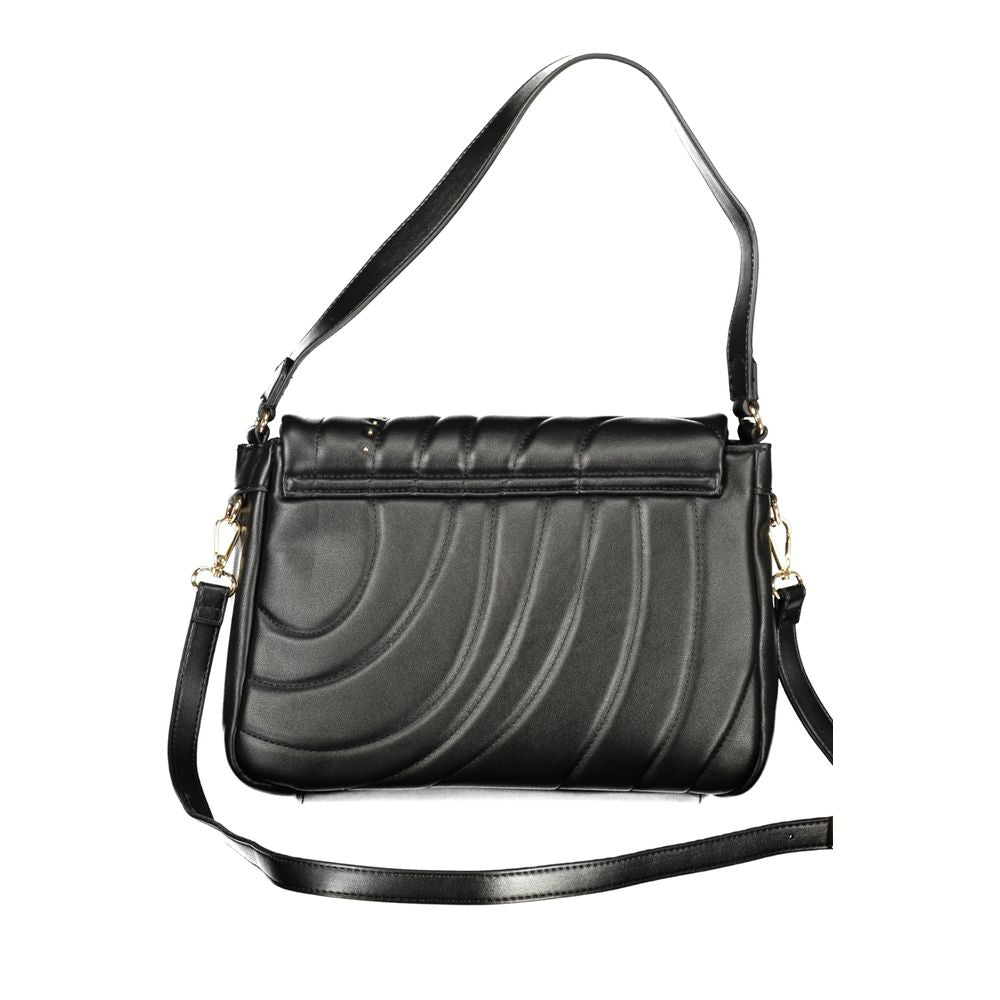 Cafenoir Black Polyethylene Handbag - Stylish and Versatile