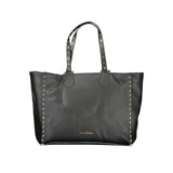 Cafenoir Black Polyurethane Women Shoulder Bag