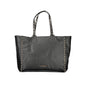 Cafenoir Black Polyurethane Women Shoulder Bag