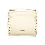 Cafenoir Beige Polyurethane Women Shoulder Bag