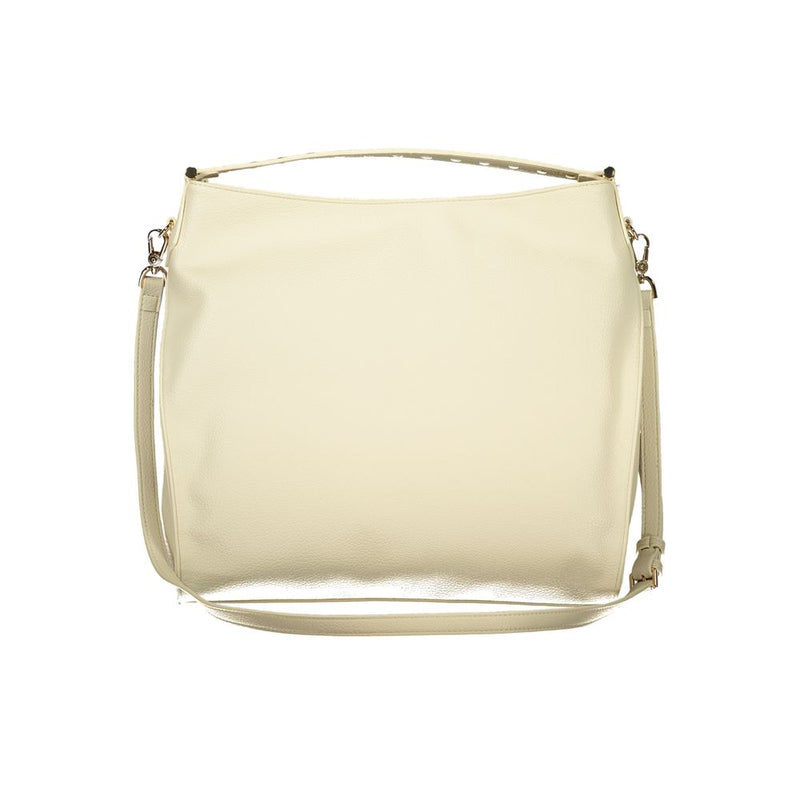 Cafenoir Beige Polyurethane Women Shoulder Bag