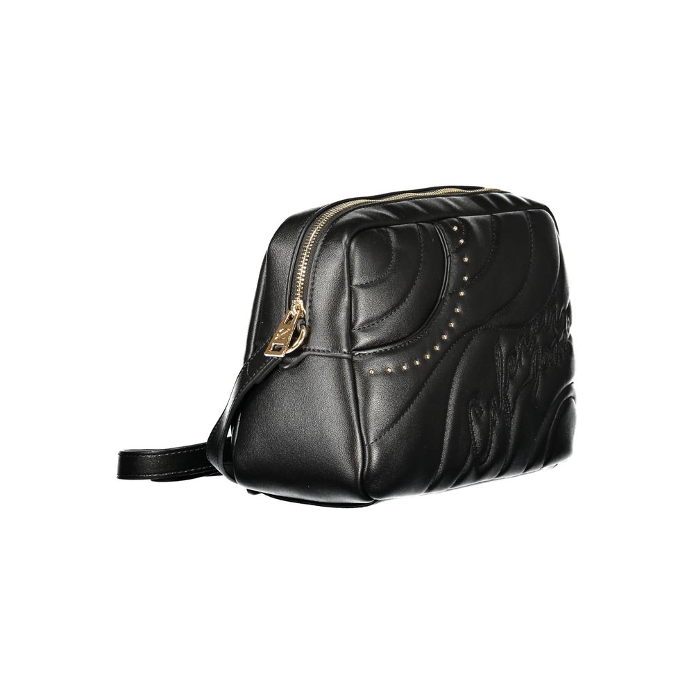 Cafenoir Black Polyethylene Handbag - Stylish and Functional