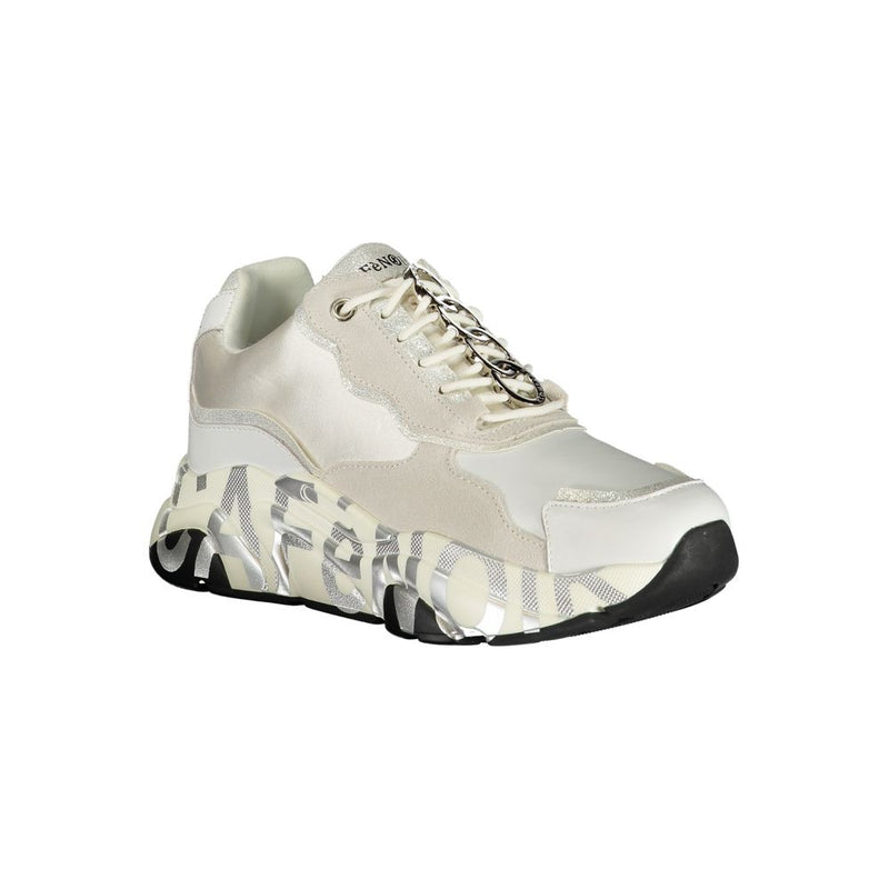 Cafenoir Bianco Polyurethane Women Sneaker