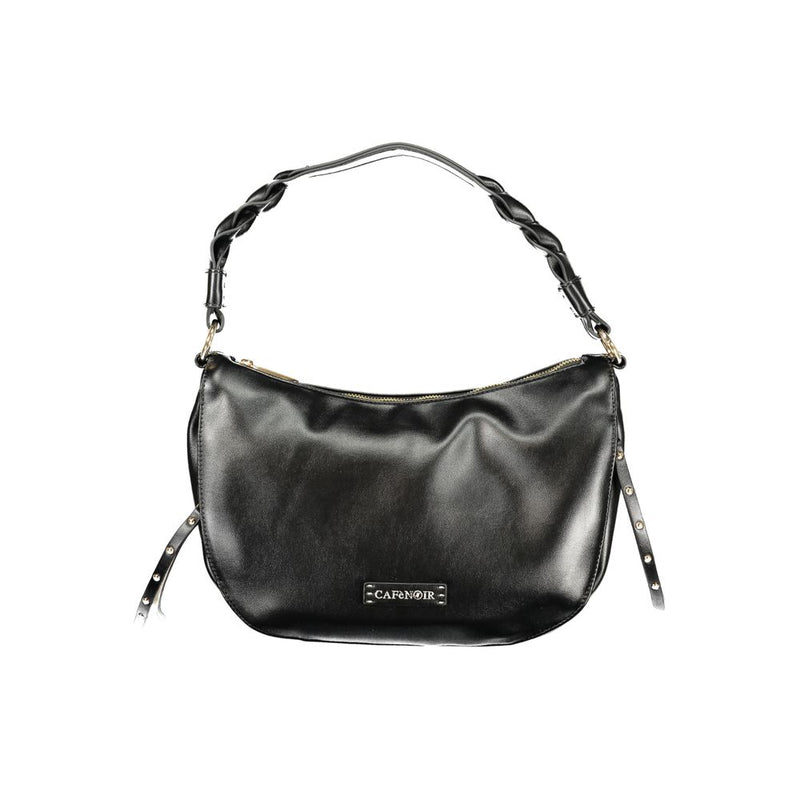 Cafenoir Black Polyethylene Handbag - Stylish and Functional
