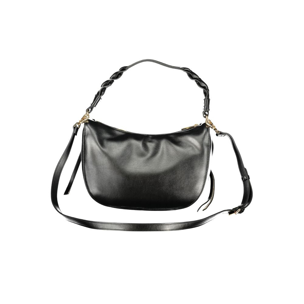 Cafenoir Black Polyethylene Handbag - Stylish and Functional