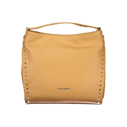 Cafenoir Marrone Poliuretano Sac à bandoulière pour femme