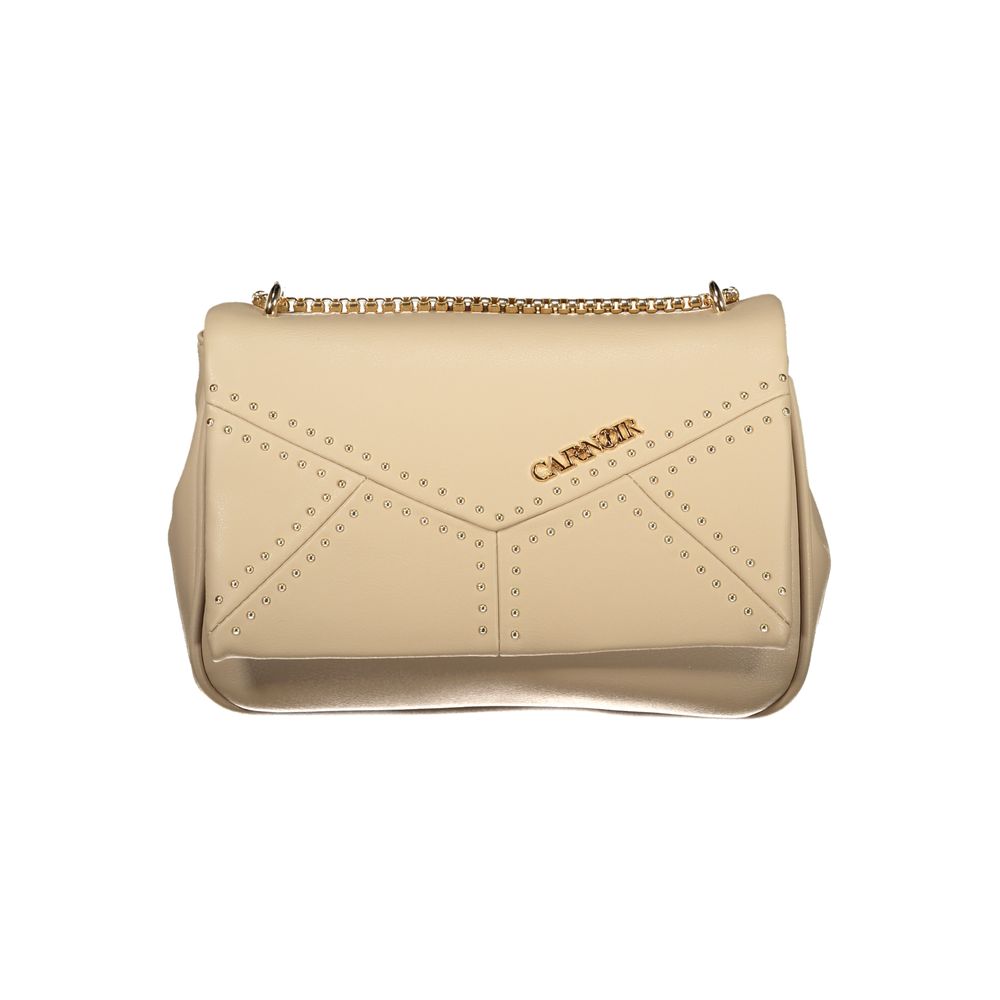 Cafenoir Beige Polyethylene Handbag - Stylish and Functional