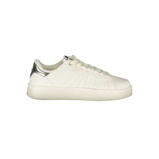 Ellesse White Polyester Athletic Sneakers
