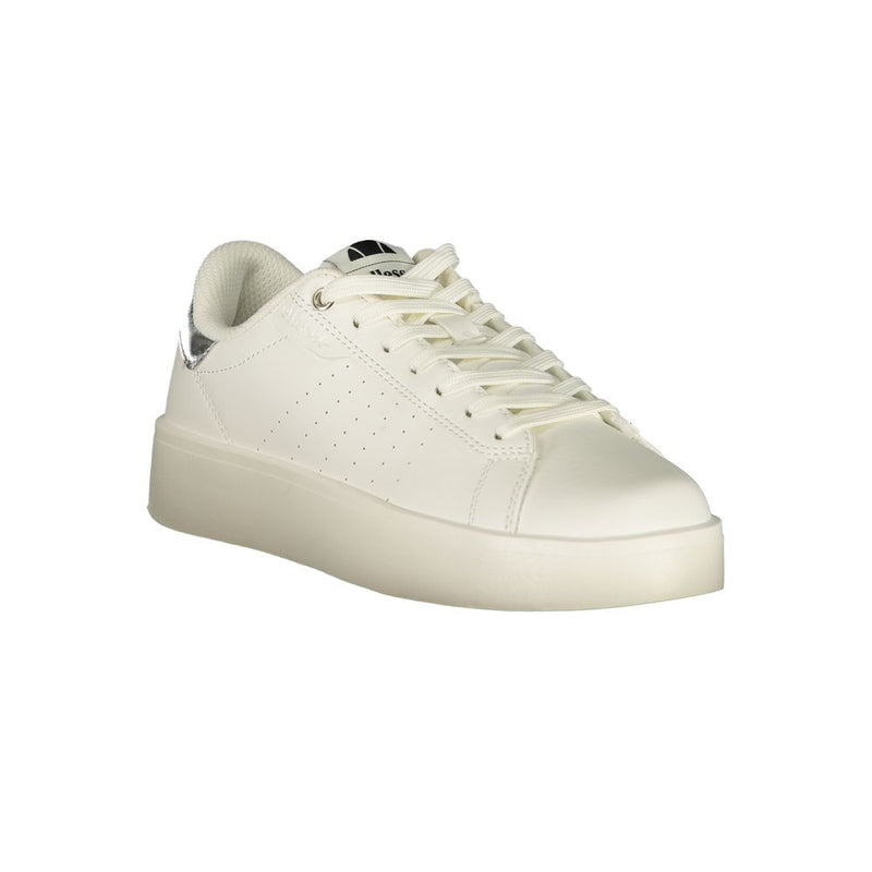 Ellesse White Polyester Athletic Sneakers for Women