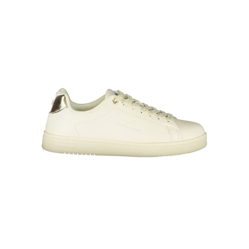 Ellesse Jerry Women's White Sneakers with Gold Accents