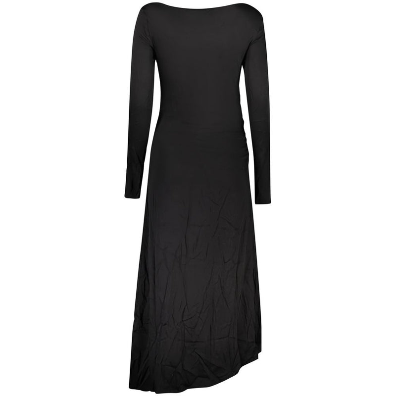 Robe Longue Femme Viscose Noire Desigual