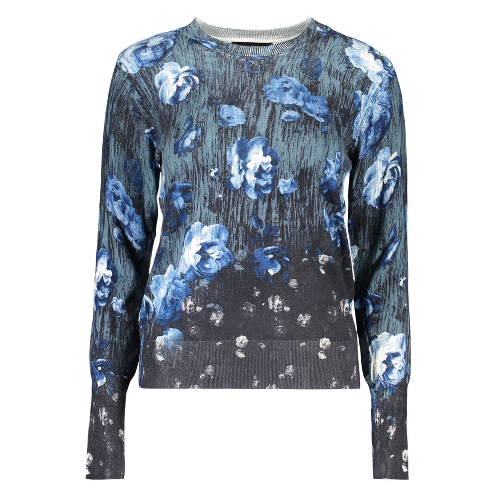 Desigual Fargo Blue Viscosa Women Sweater