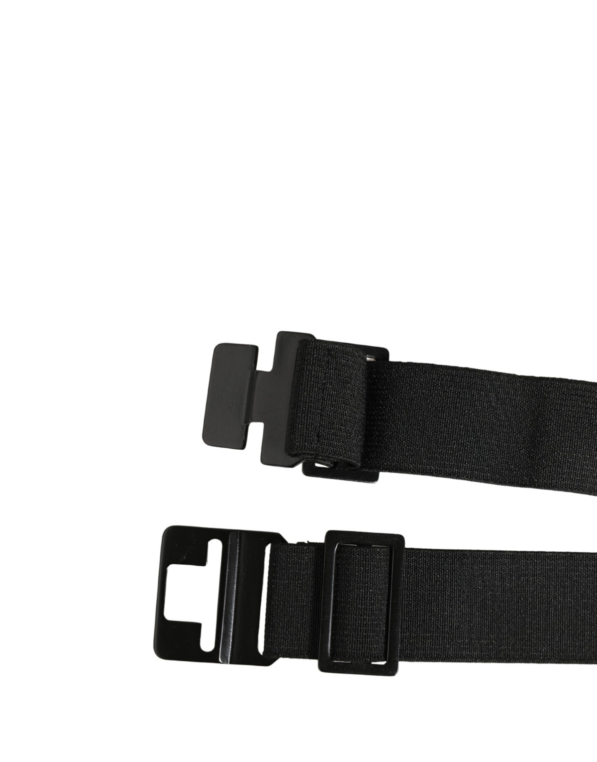 Dolce & Gabbana Ceinture large en velours noir pour homme