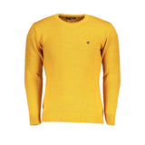 U.S. Grand Yellow Acrylic Men Sweater - Stylish Comfort
