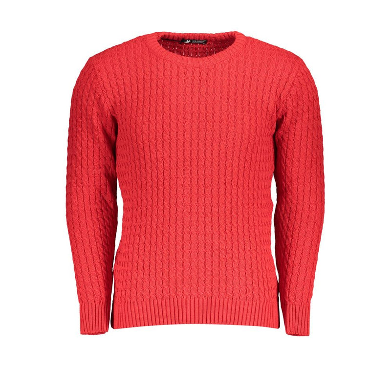 U.S. Grand Rosso Acrylic Men Sweater - Bold & Stylish