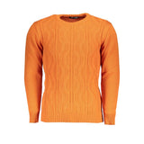 U.S. Grand Arancione Acrylic Men Sweater