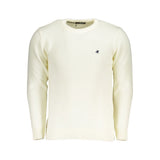 U.S. Grand White Acrylic Men's Sweater - Stylish & Comfortable