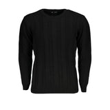 U.S. Grand Black Acrylic Men's Sweater - Stylish & Comfortable