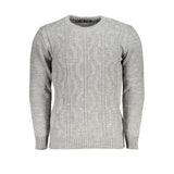 U.S. Grand Grigio Acrylic Men Sweater - Bold Sophistication