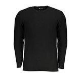 U.S. Grand Black Acrylic Men's Sweater - Elegant and Comfortable