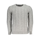 U.S. Grand Grigio Acrylic Men Sweater - Stylish & Comfortable