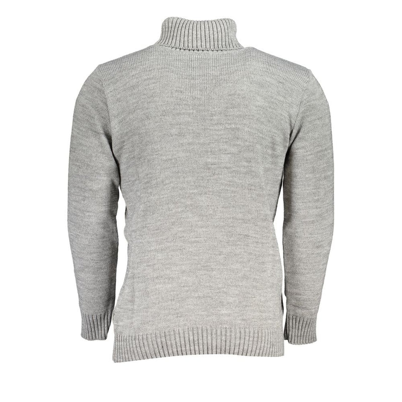 U.S. Grand Grigio Turtleneck Sweater for Men