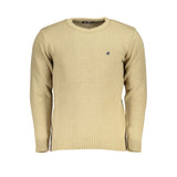 U.S. Grand Beige Fabric Sweatshirt for Men