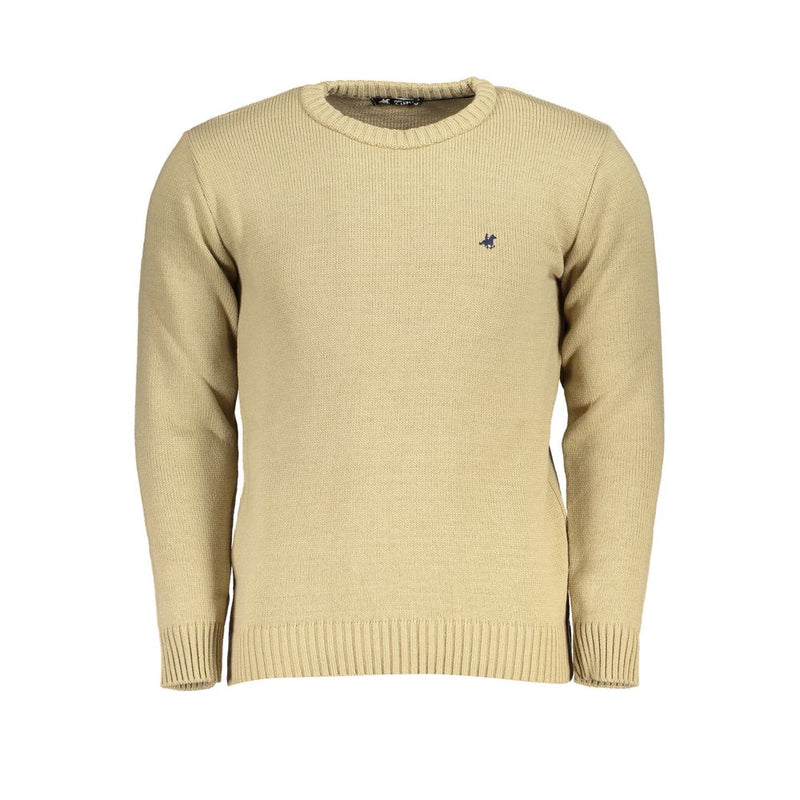 U.S. Grand Beige Fabric Sweatshirt for Men