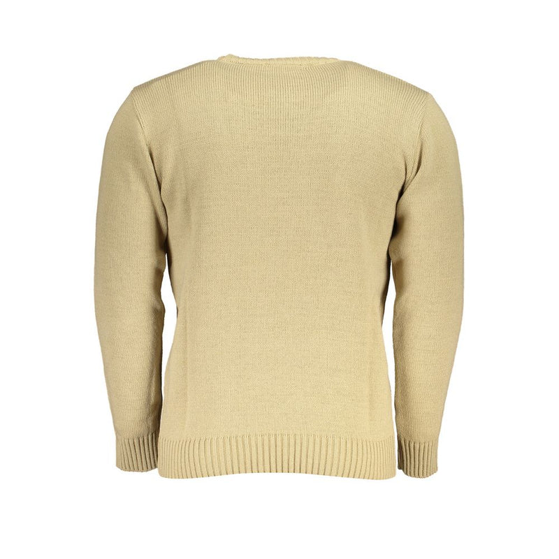 U.S. Grand Beige Fabric Sweatshirt for Men