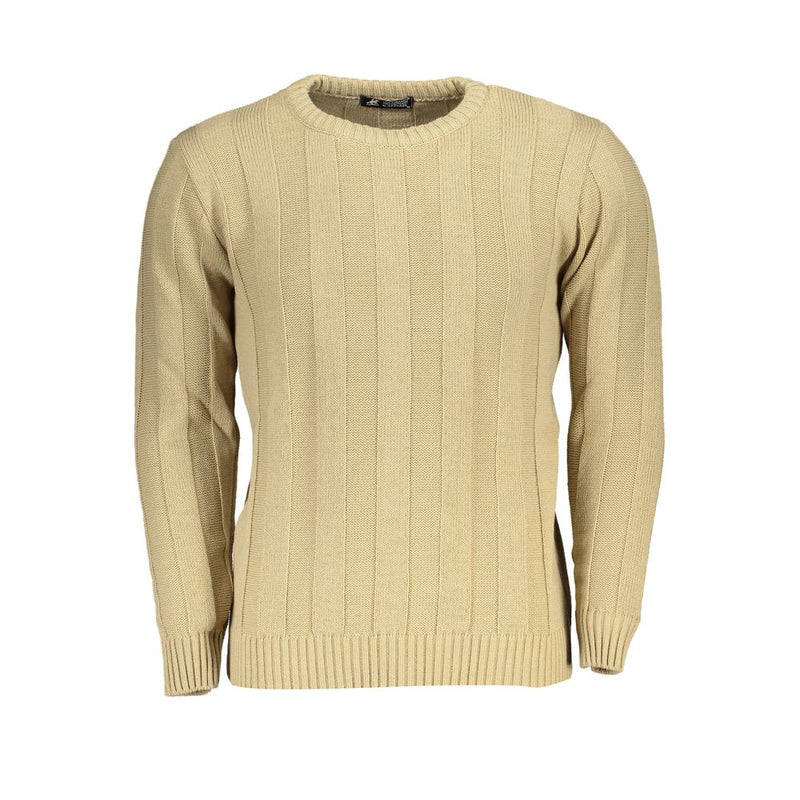 U.S. Grand Beige Fabric Sweatshirt for Men