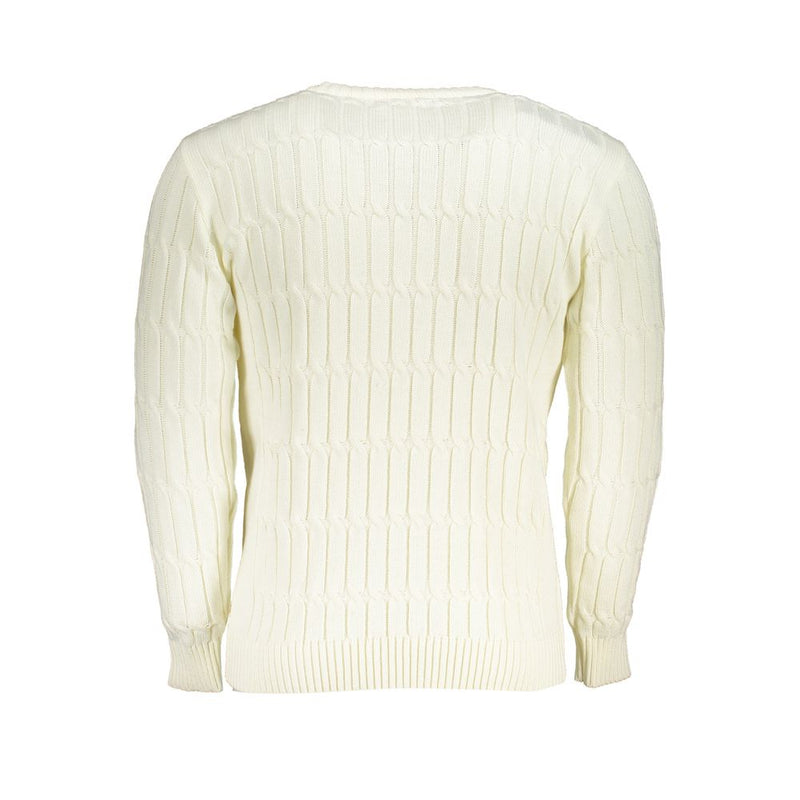 U.S. Grand White Fabric Sweatshirt - Comfortable & Stylish