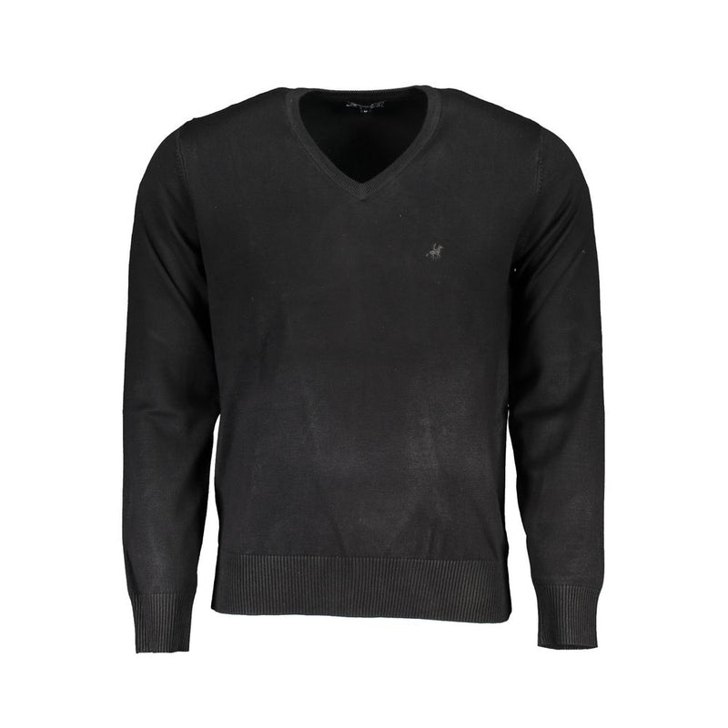 U.S. Grand Nero Viscosa Uomo Maglia - Oversized Sweater
