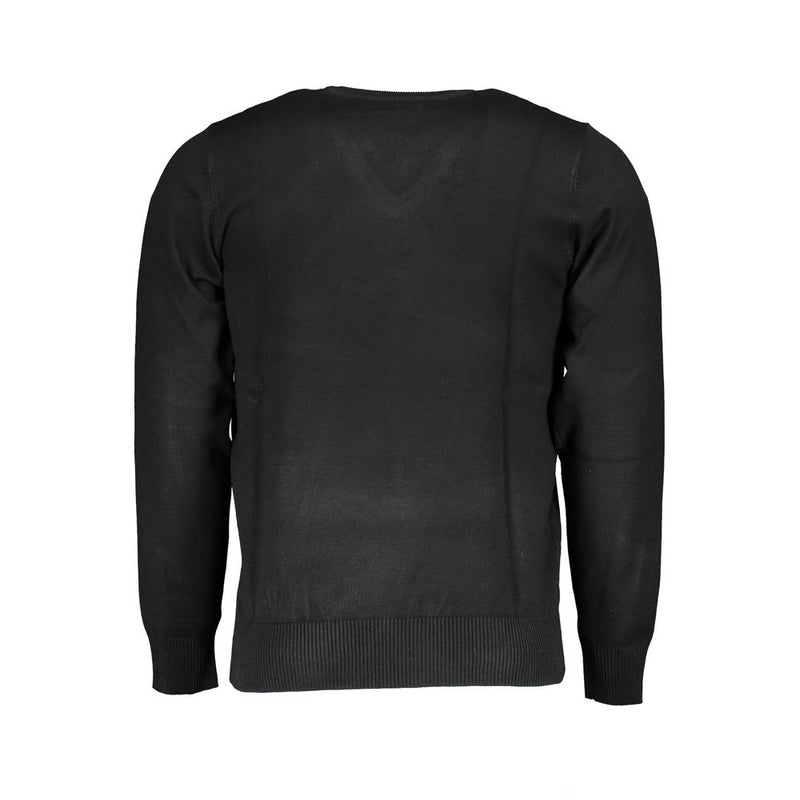 U.S. Grand Nero Viscosa Uomo Maglia - Oversized Sweater