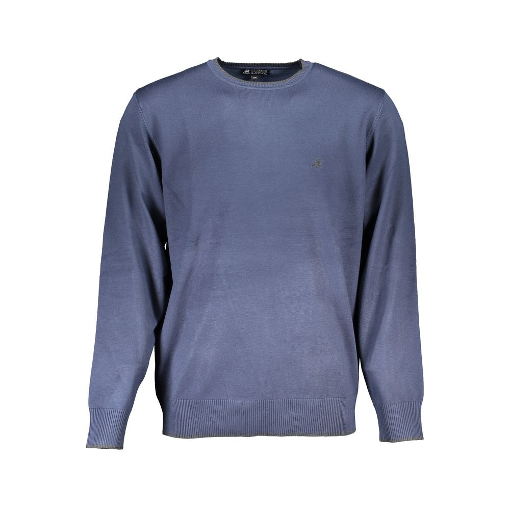 U.S. Grand Blue Nylon Sweatshirt - Oversized Comfort