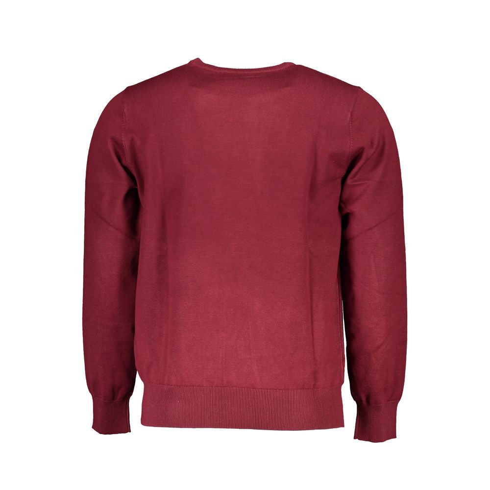 U.S. Grand Rosso Viscosa Homme Sweater - Oversized Style