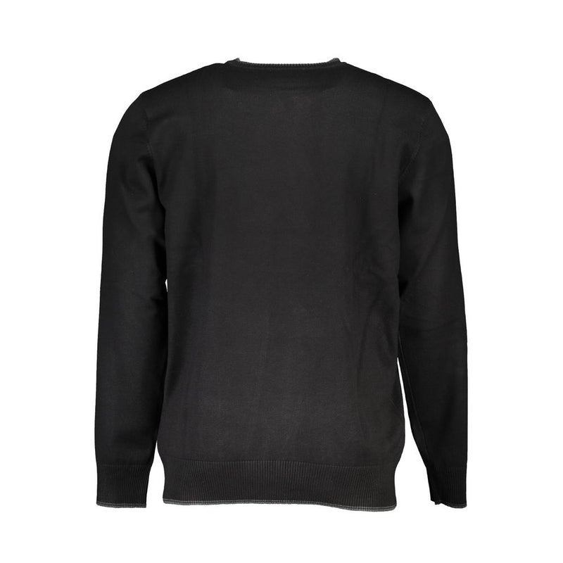 Amerikaanse Grand zwart nylon sweatshirt