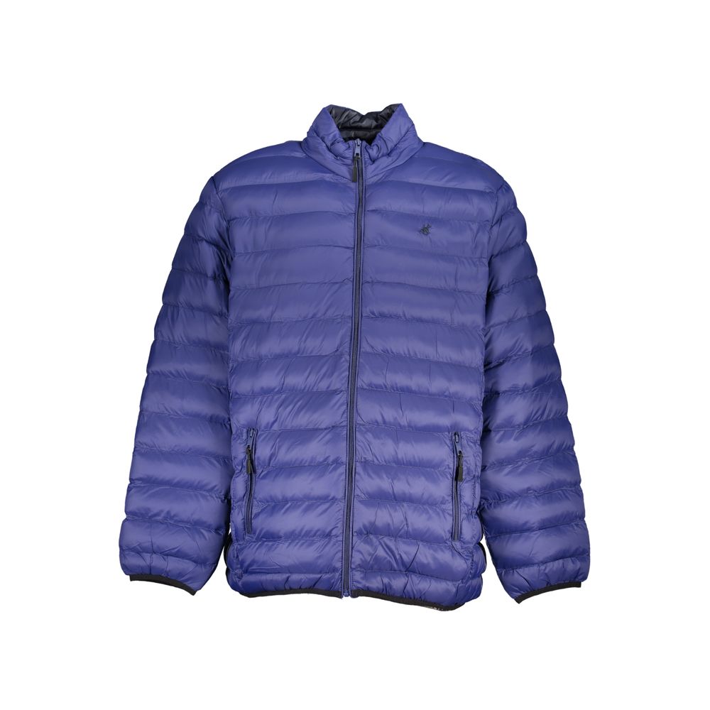U.S. Grand Blue Polyester Shell Jacket for Men