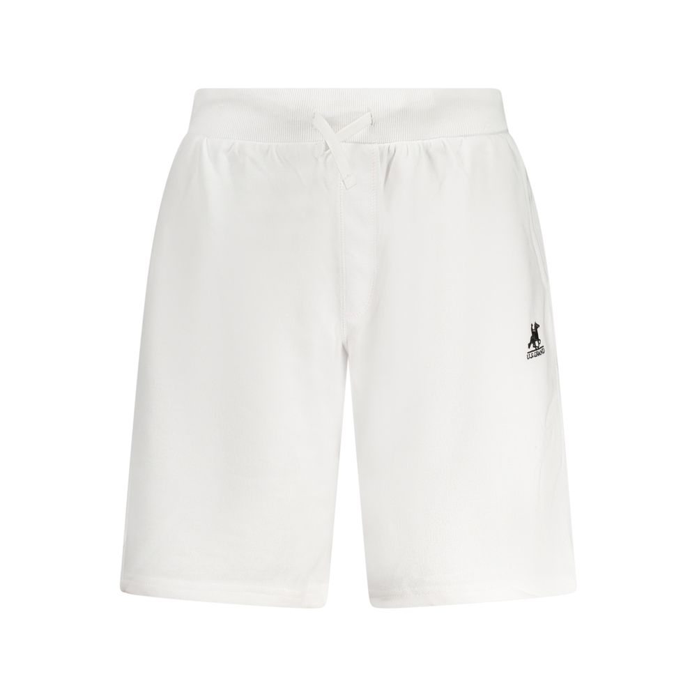 U.S. Grand Witte Katoenen Joggingbroek voor Heren