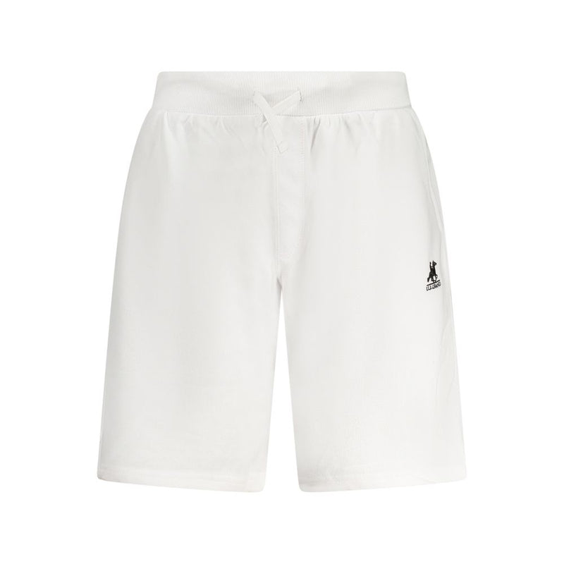 U.S. Grand Witte Katoenen Joggingbroek voor Heren