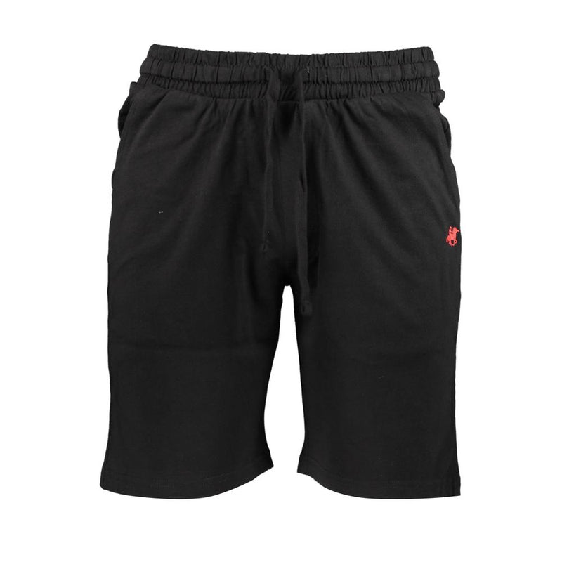 U.S. Grand Zwarte Katoenen Heren joggingbroek