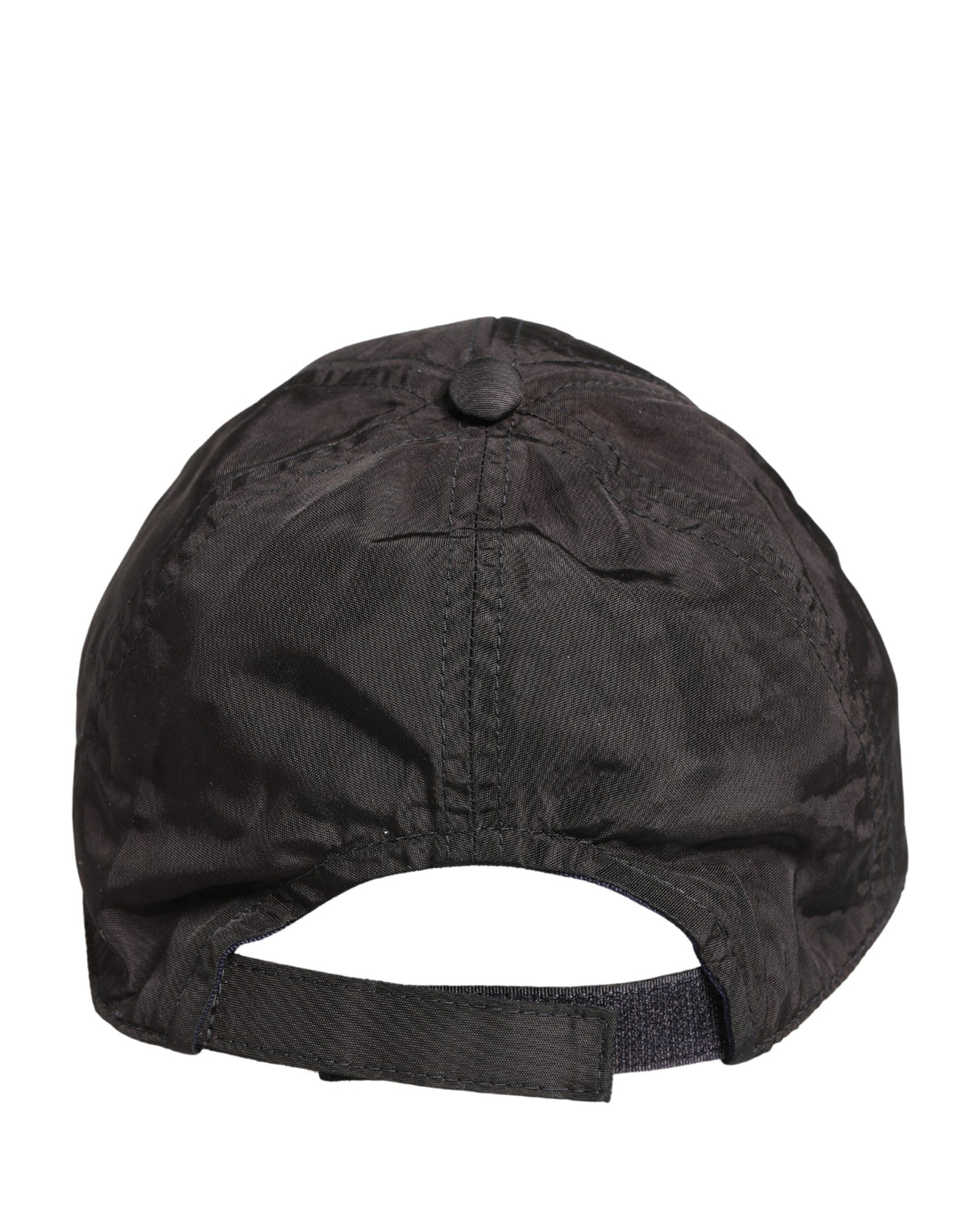 Dolce & Gabbana Casquette de baseball à 6 panneaux en coton noir pour homme
